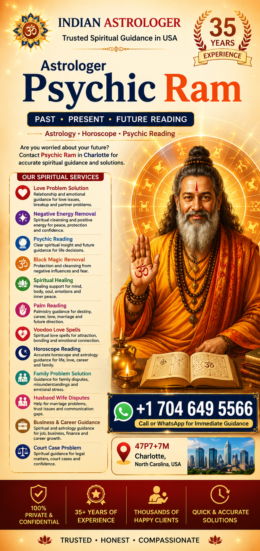 Psychic Ram Charlotte NC